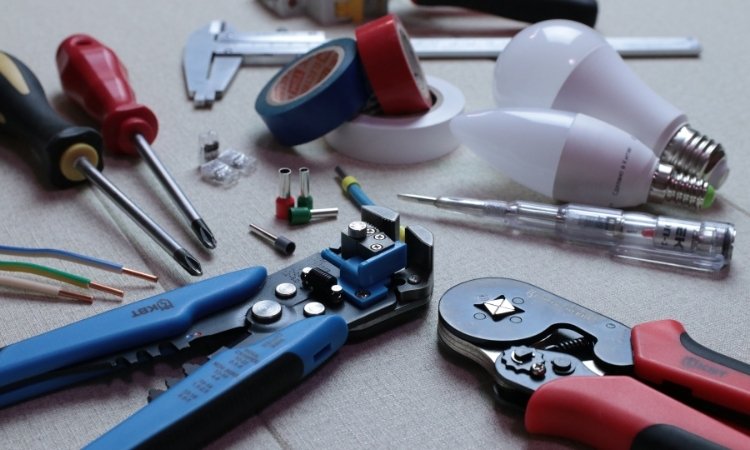 Rewire a house