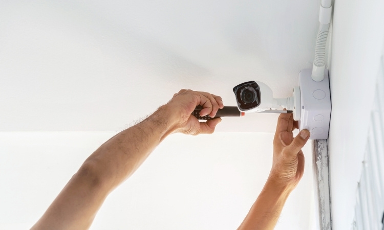 how to install a CCTV camera