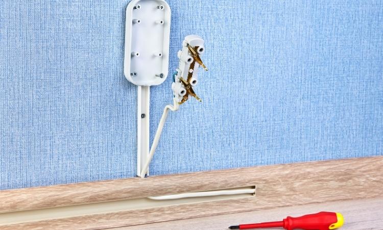how to install a wall plug
