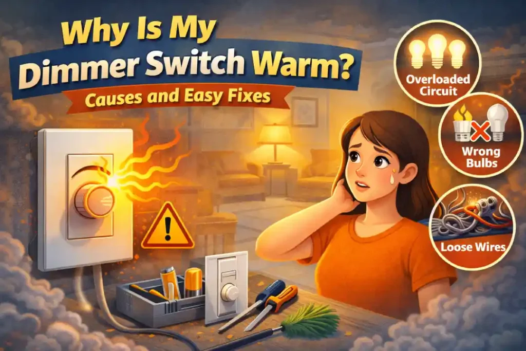 Why Is My Dimmer Switch Warm? Causes and Easy Fixes